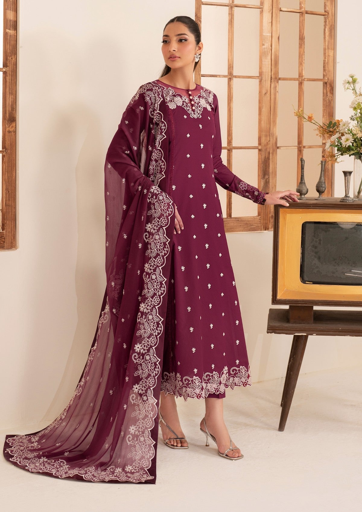 Lawn - Zarif - Lamhay - Luxury Eid 25 - ZLLE25#08 - ÃÂâÃÂÃÂÃÂÃÂMEEN