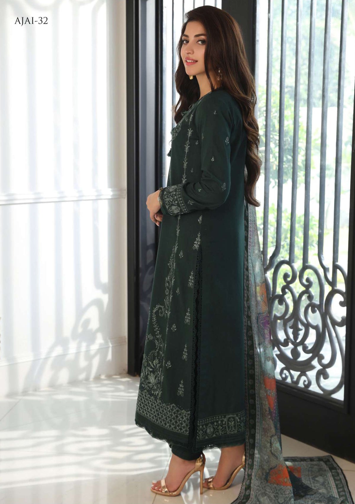 Lawn Collection - Asim Jofa - Aira - AJAI#32 - Official Asim Jofa - Agha Fabrics UK