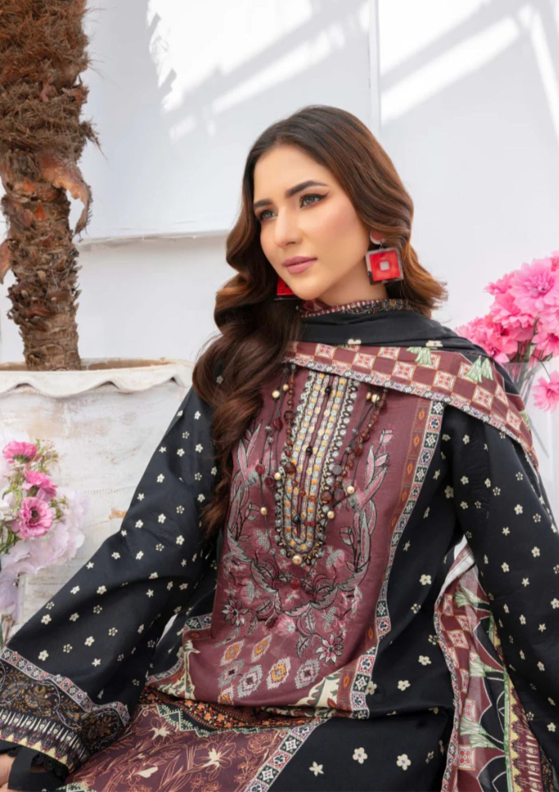 Lawn Collection - Humdum - Saira Bano - HB24#09