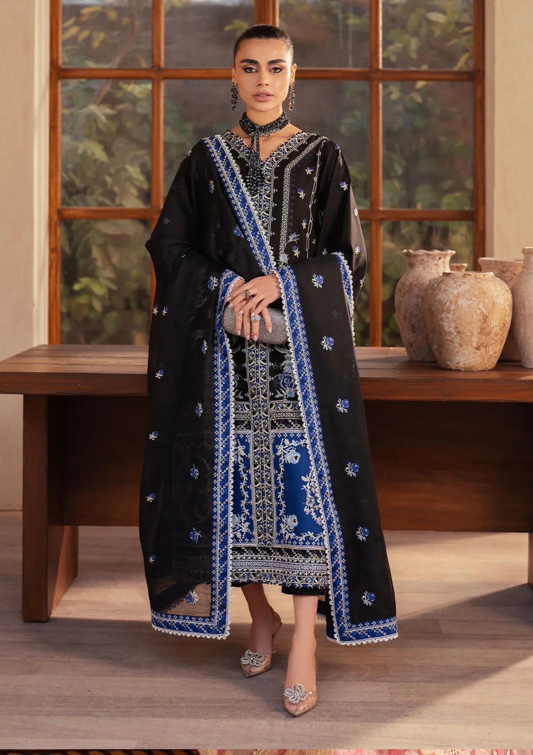 Lawn - Bin ILyas - Mehroze Luxury - BIML25# 95 - B