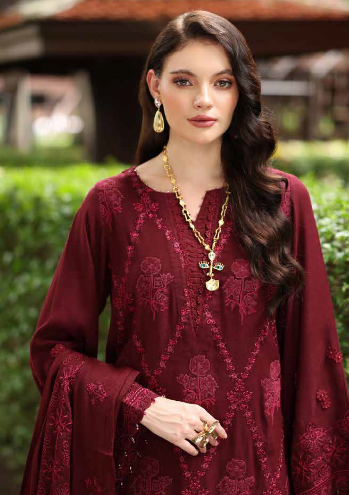 Winter - Riaz Arts - Tehzeeb 25 - Leather Peach - TL#457