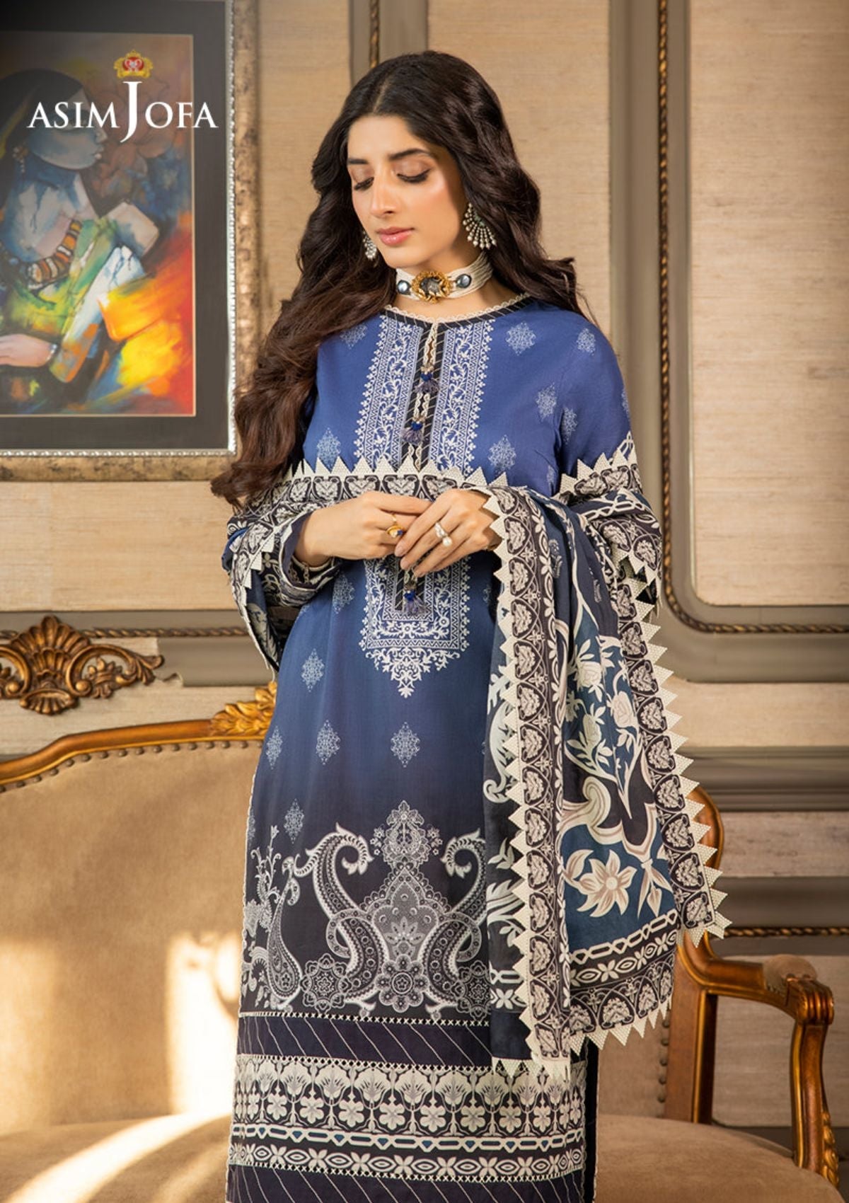 Lawn Collection - Asim Jofa - Rania - Edition Two - AJS#7