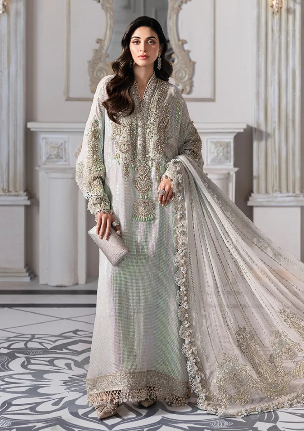 Formals - Maria B - Mbroidered Unstitched Edition 25 - MME#05