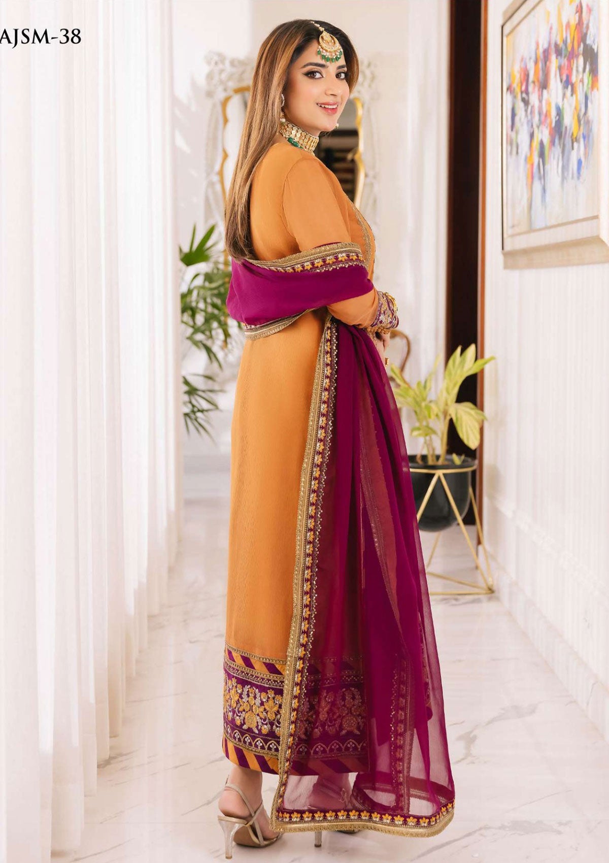 Summer Collection - Asim Jofa - Noorie - AJSM#38 - Official Asim Jofa - Agha Fabrics UK