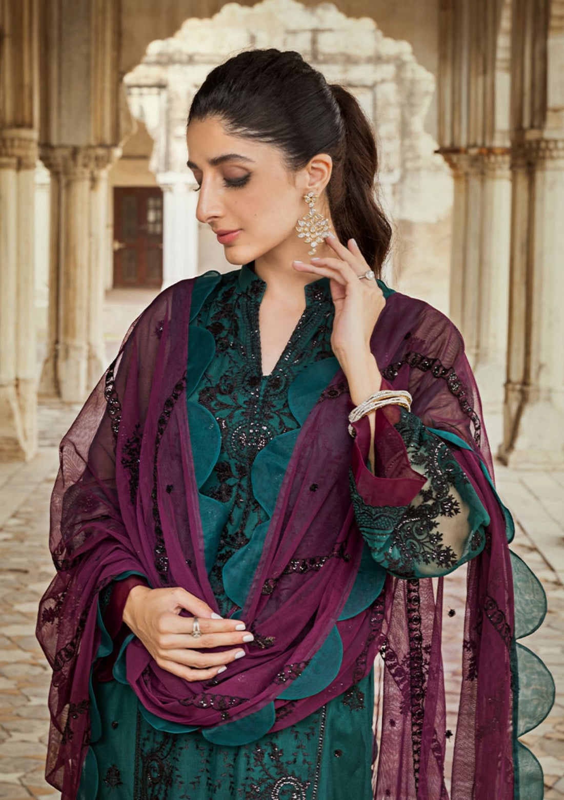 Formal Collection - Zainab Chottani - Tahra - Festive - D#06 - Saanjh