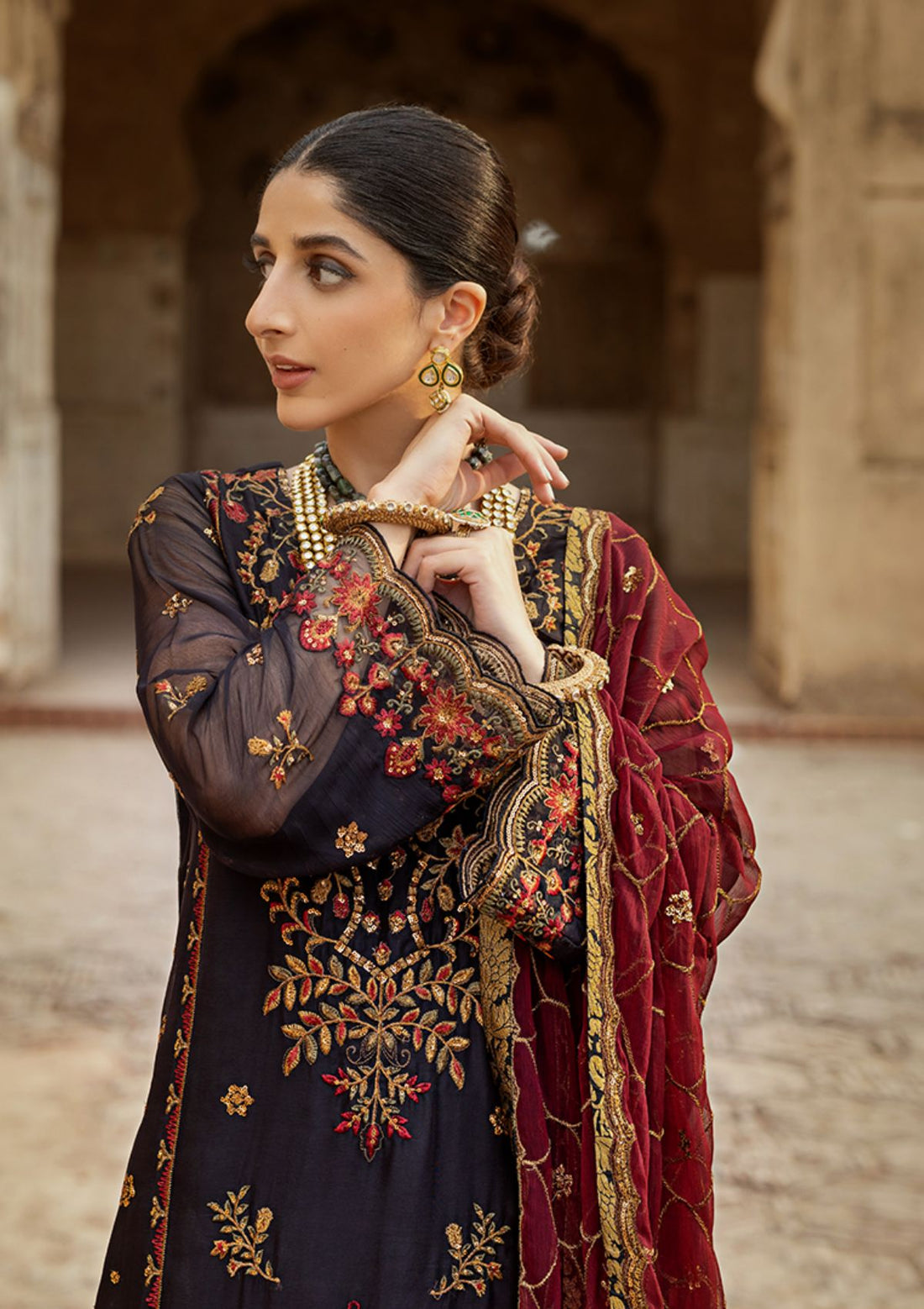 Formal Collection - Zainab Chottani - Tahra - Festive - D#03 - Firdaus