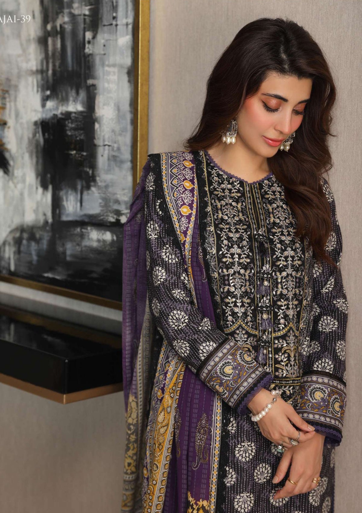 Lawn Collection - Asim Jofa - Aira - AJAI#39 - Official Asim Jofa - Agha Fabrics UK