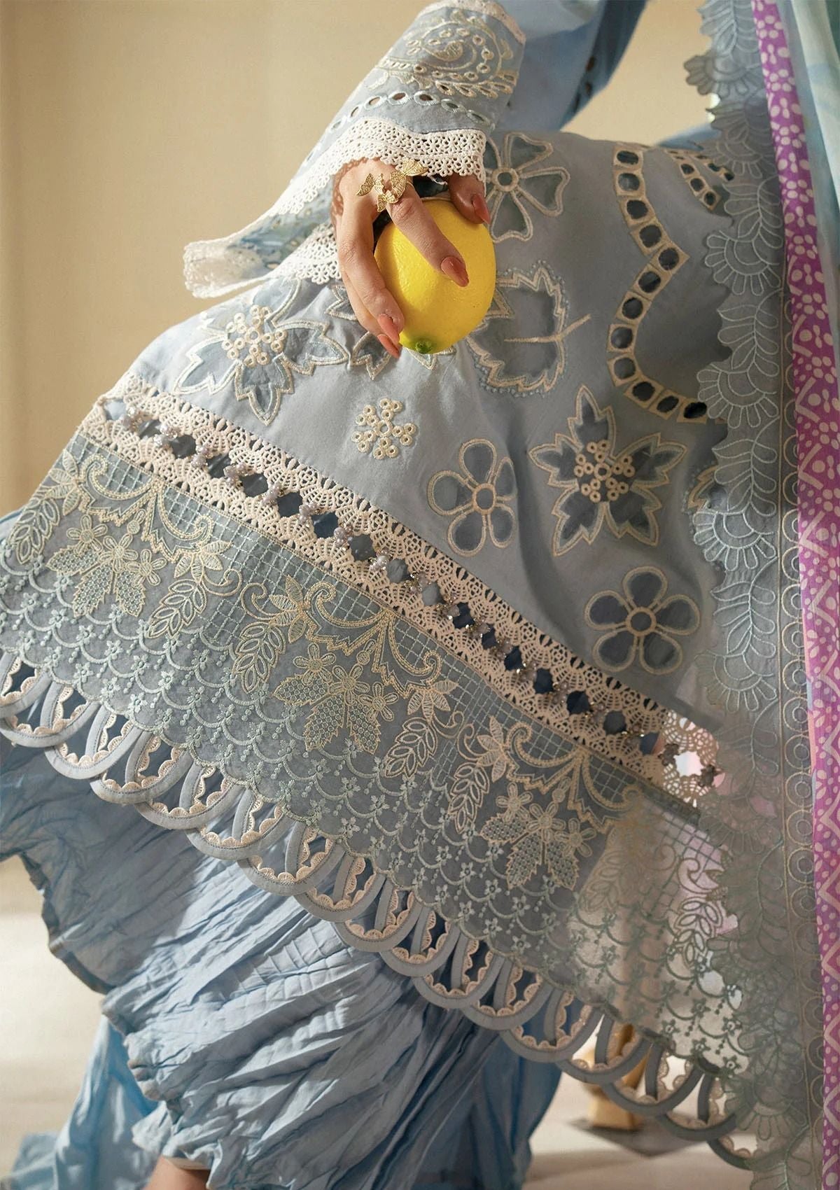 Lawn Collection - Nureh - Maya Lawn 24 - NS24#145 - Official Nureh - Agha Fabrics UK