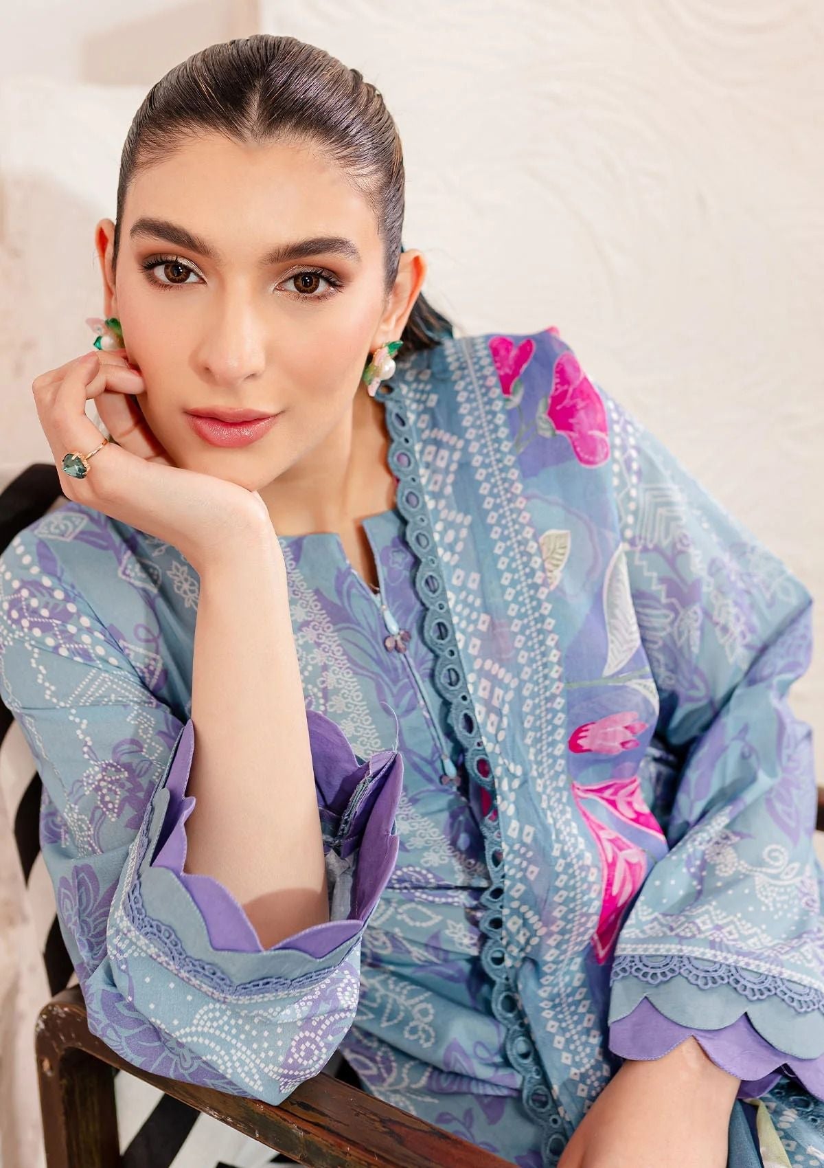 Lawn Collection - Nureh - Signature Prints - SP24#102