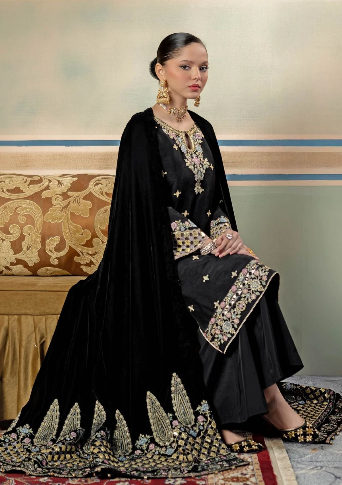 Winter Collection - M.Basics - Festive Unstitched - MBF24#01