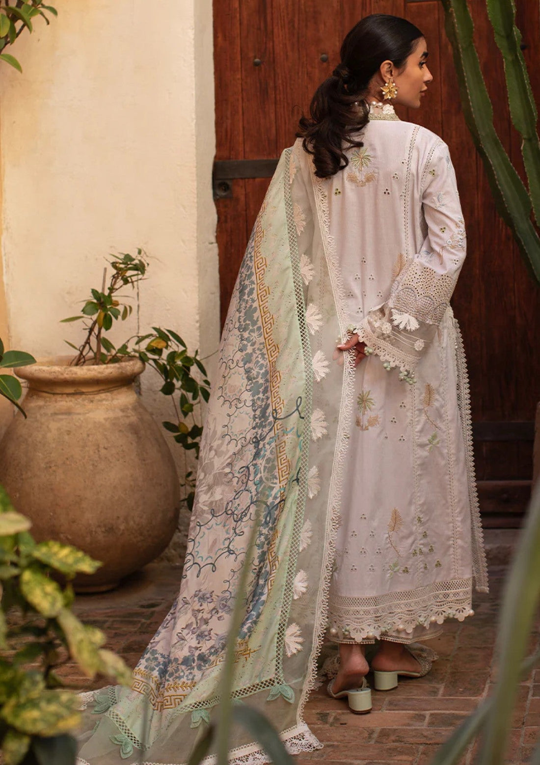 Lawn - Ansab Jahangir - Zoha - Luxury 25 - AJ-LL-25-07 - BabyâÃÂÃÂs Breath
