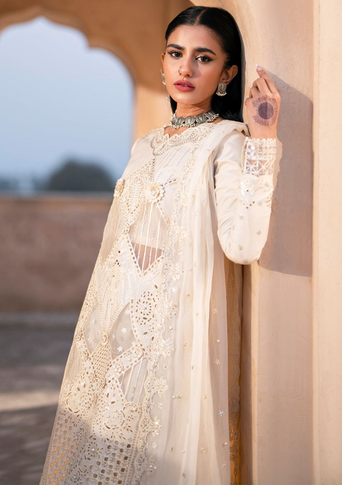 Lawn Collection - Bin Ilyas - Dilbaro - Festive Edit - D#401-A