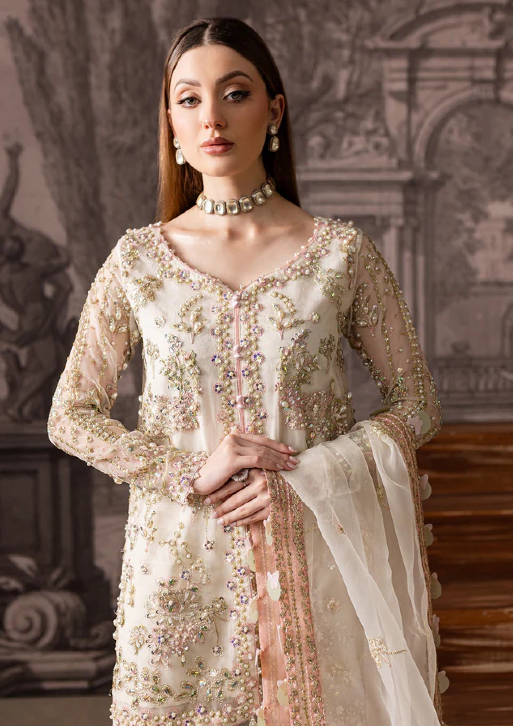 Formals - Maria Osama Khan - Mystara Wedding Festive 25 - Zeest - Official Maria Osama Khan - Agha Fabrics UK