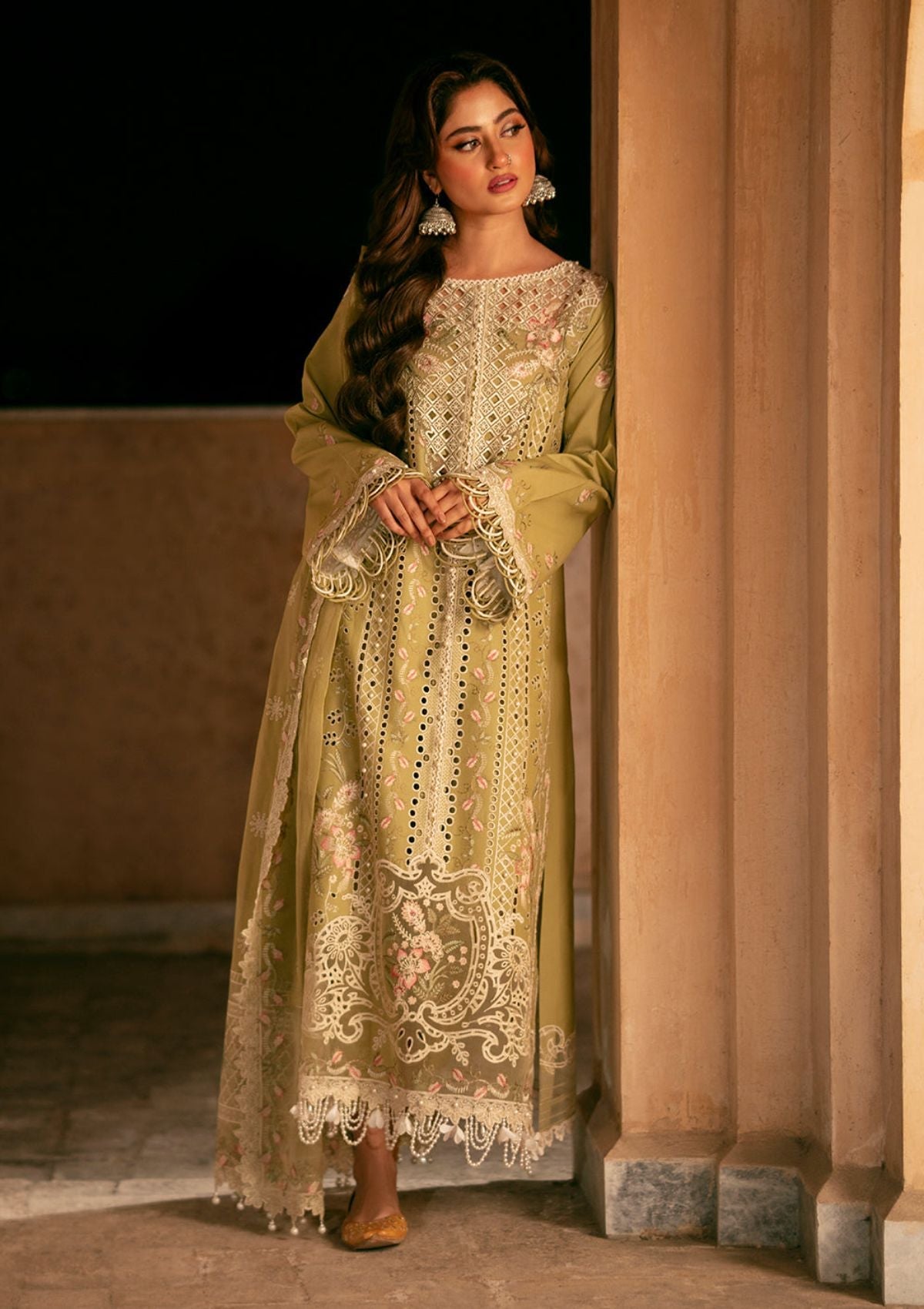 Lawn Collection - Bin Ilyas - Dilbaro - Festive Edit - D#405-A