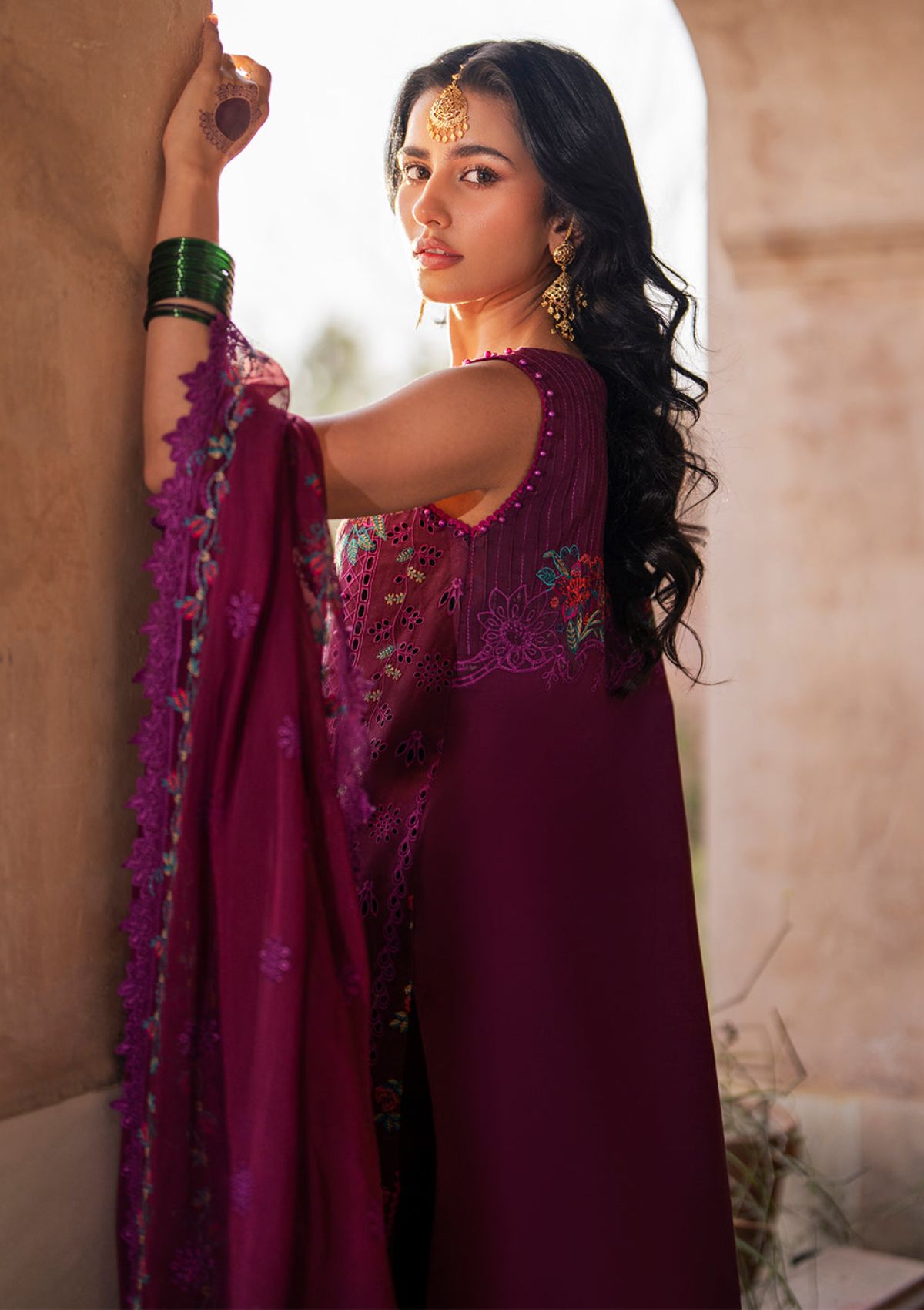 Lawn Collection - Bin Ilyas - Dilbaro - Festive Edit - D#405-B