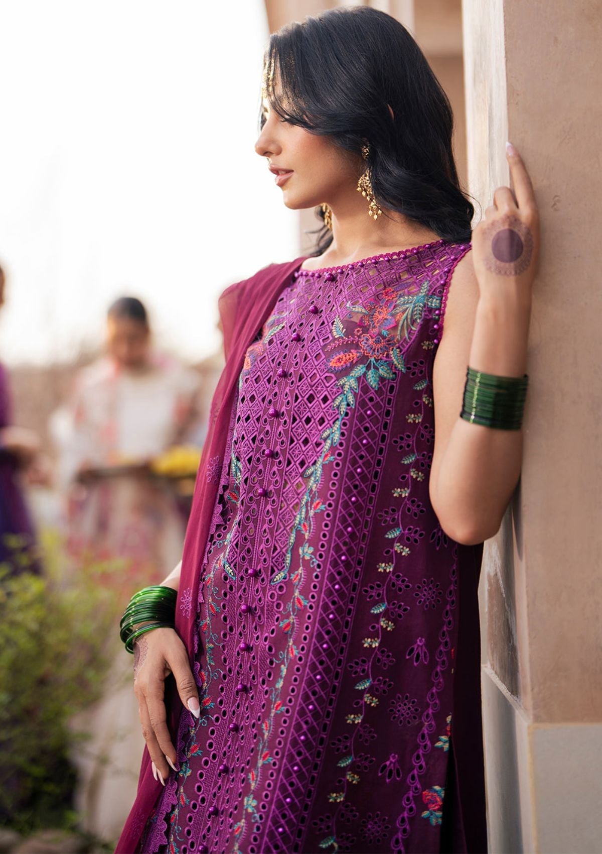 Lawn Collection - Bin Ilyas - Dilbaro - Festive Edit - D#405-B