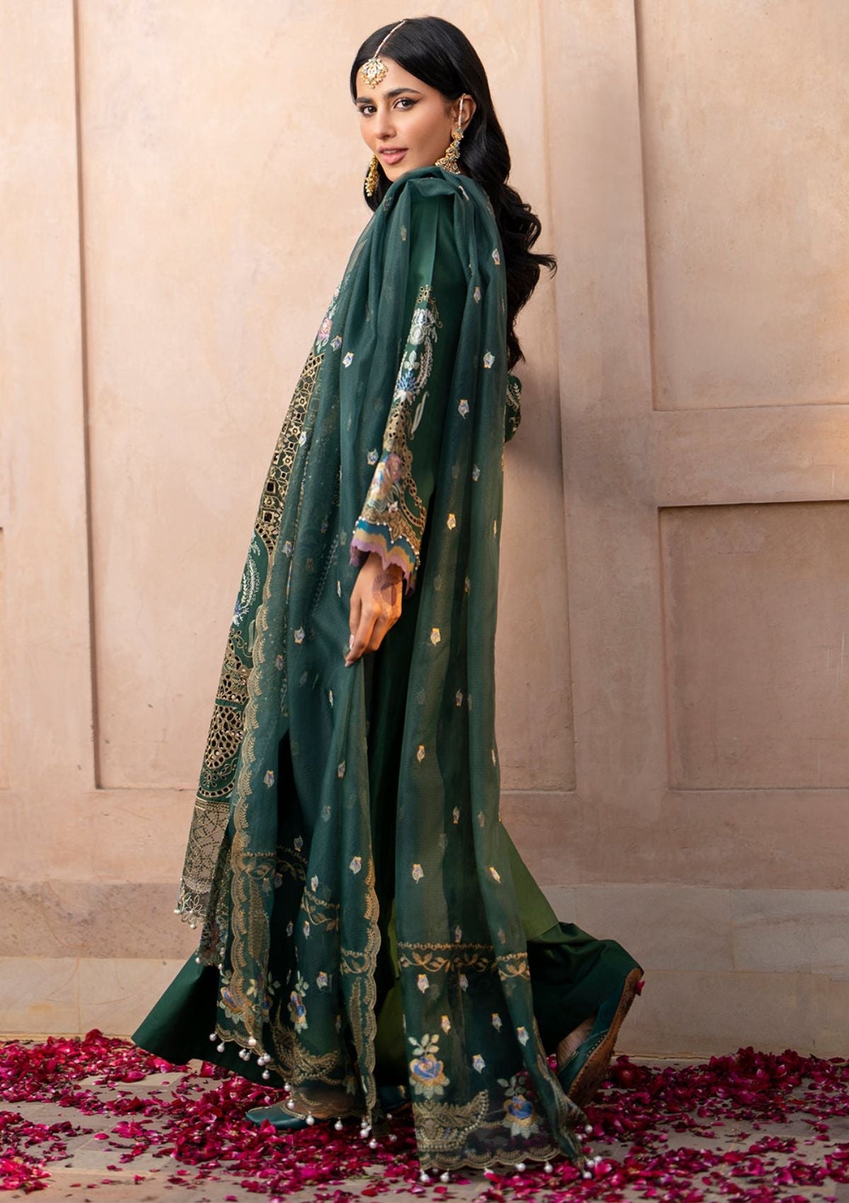 Lawn Collection - Bin Ilyas - Dilbaro - Festive Edit - D#407-A