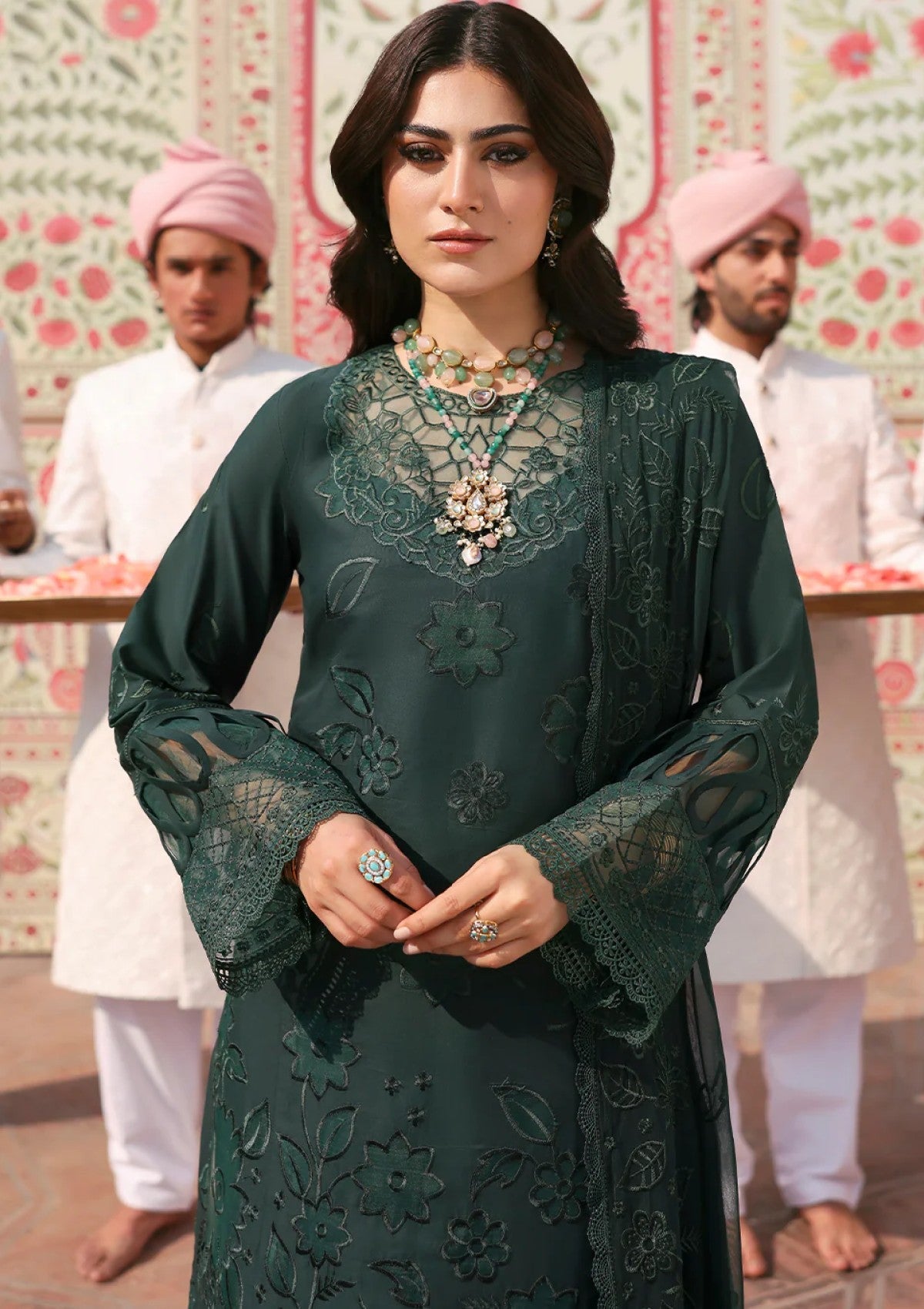 Lawn - Mahnur - Husn e Jahan - MHJ#01 - Solene