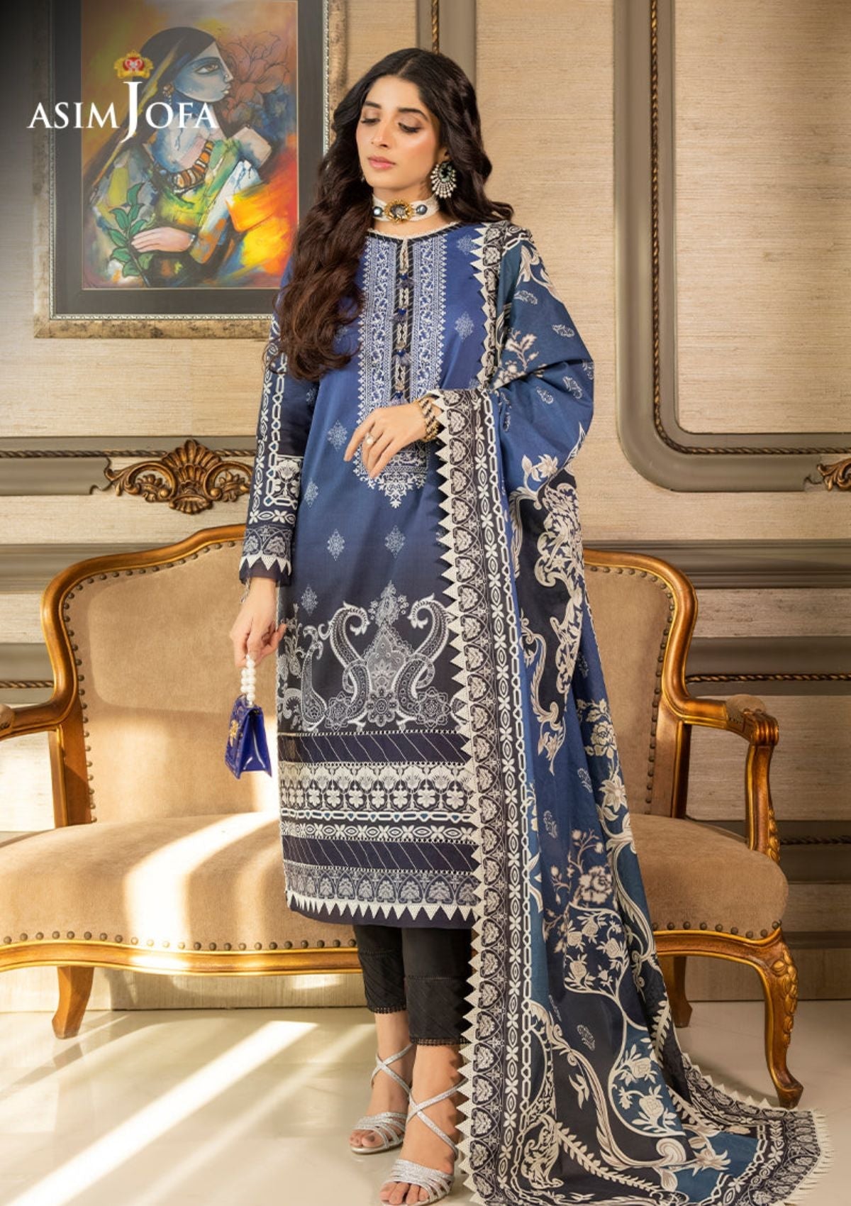 Lawn Collection - Asim Jofa - Rania - Edition Two - AJS#7