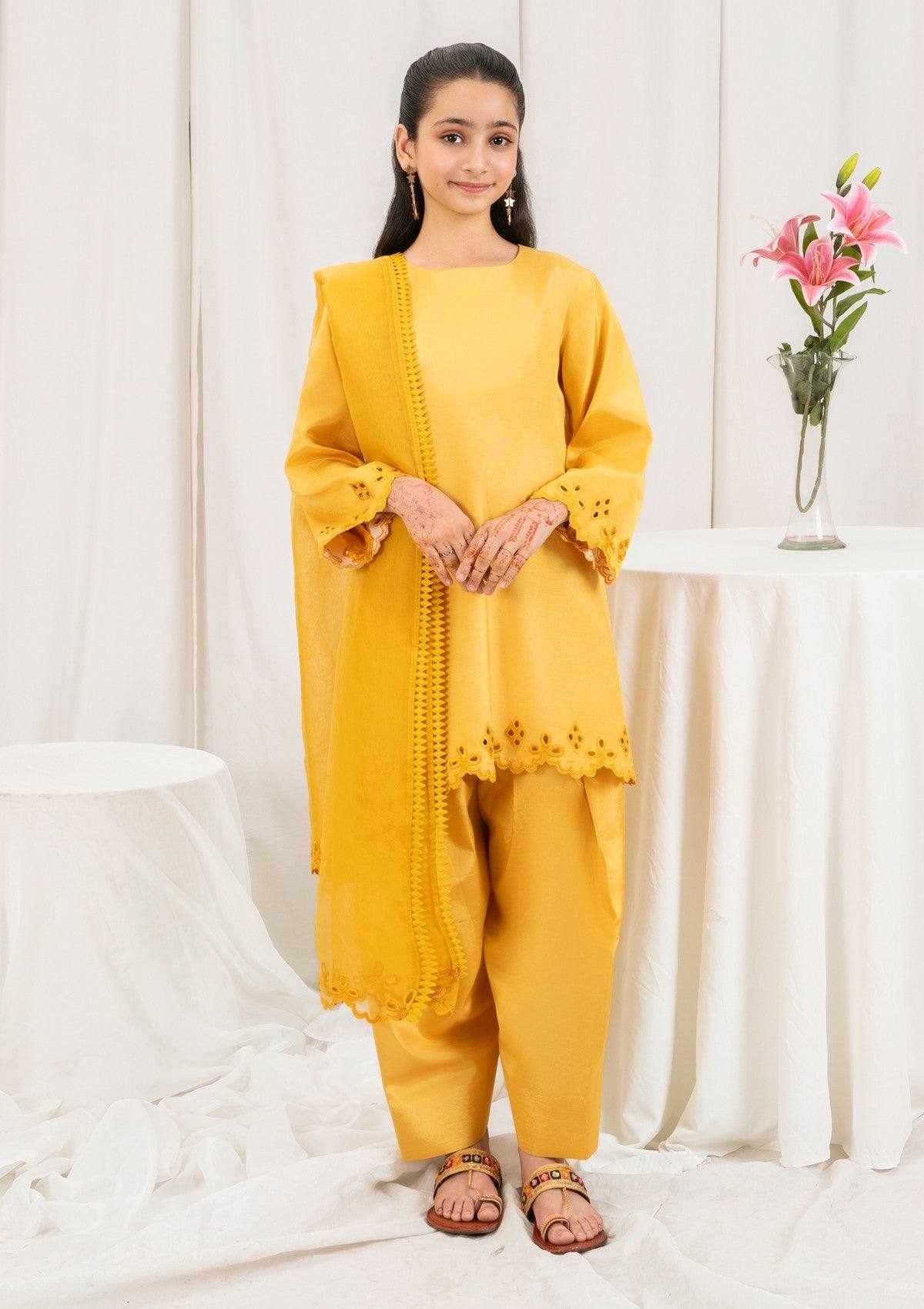 Kids - Fozia Khalid - Silkspire 25 - Vol II - SAFFRON