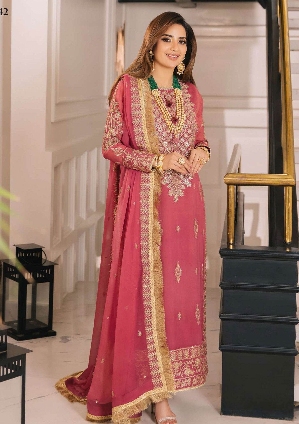 Summer Collection - Asim Jofa - Noorie - AJSM#42 - Official Asim Jofa - Agha Fabrics UK