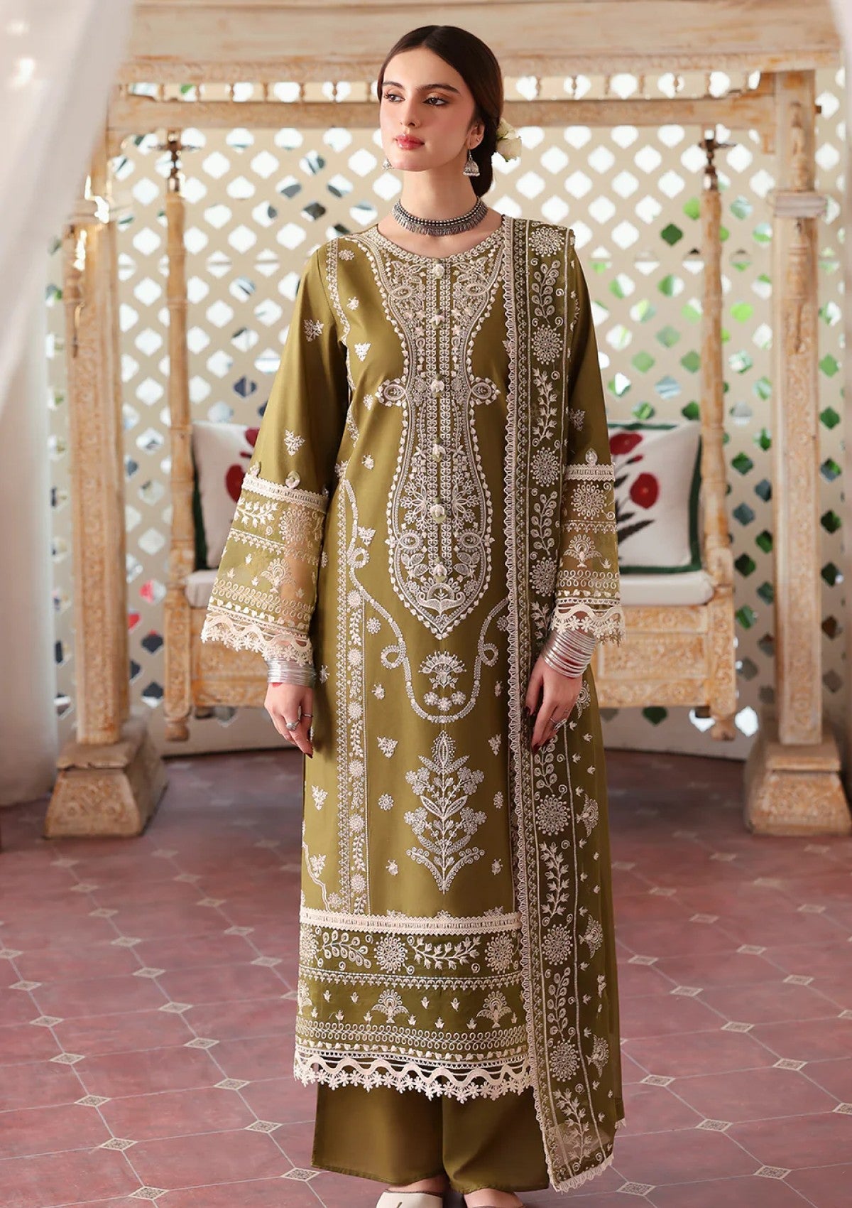 Lawn - Mahnur - Aangan - MA25#07 - Elaniya