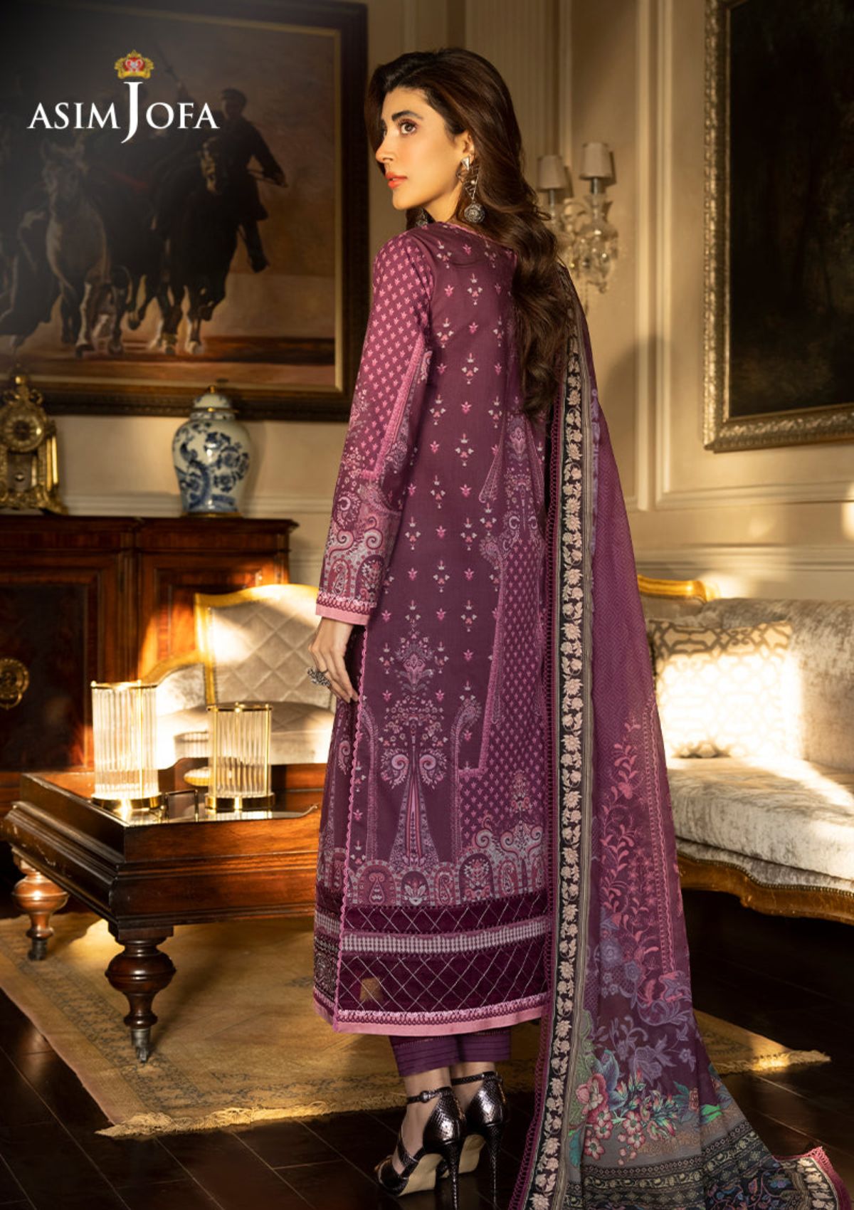 Lawn Collection - Asim Jofa - Rania - Edition Two - AJS#28 - Official Asim Jofa - Agha Fabrics UK