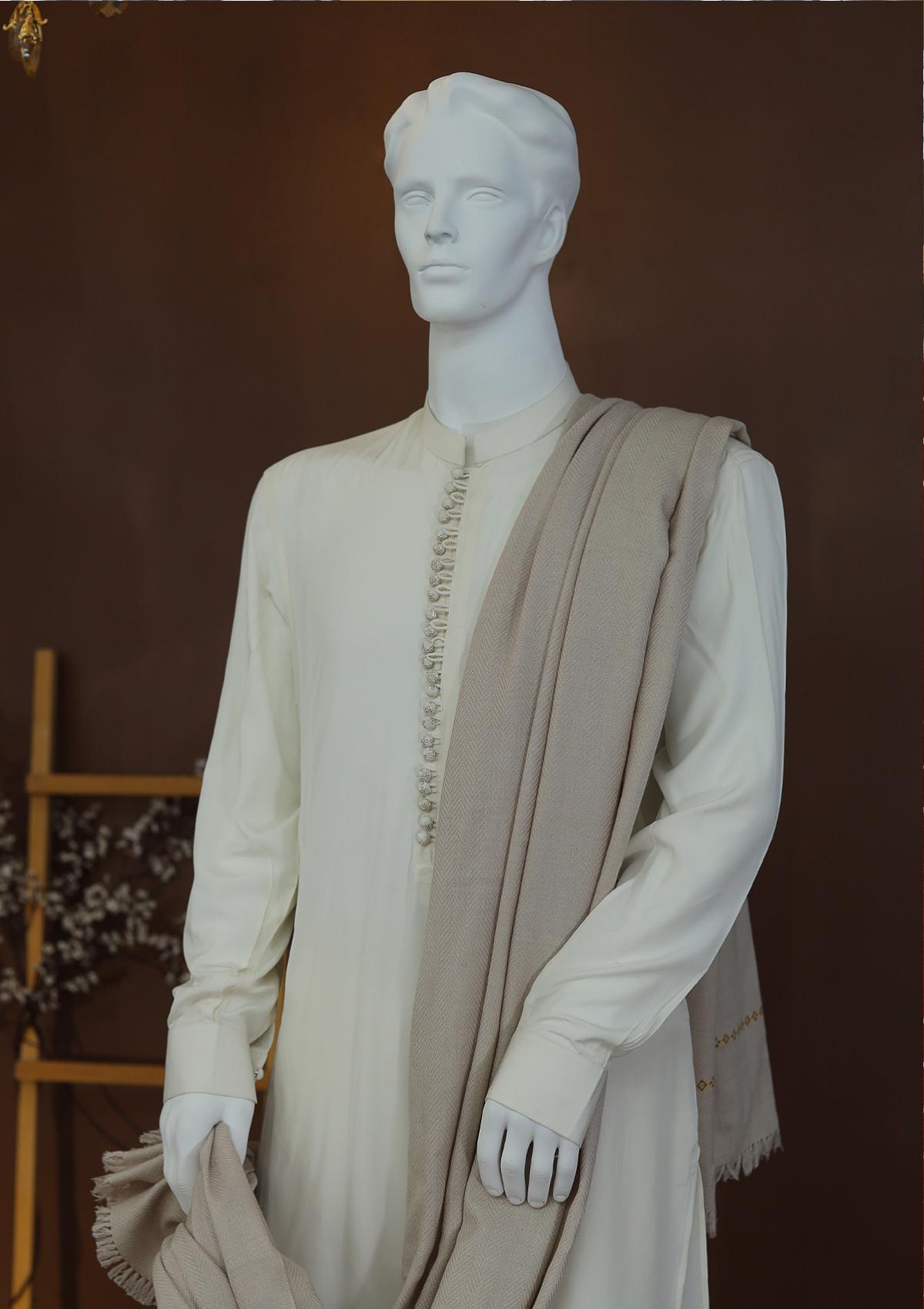 Men Shawls - Wool Shawls - D#44 - F Skin