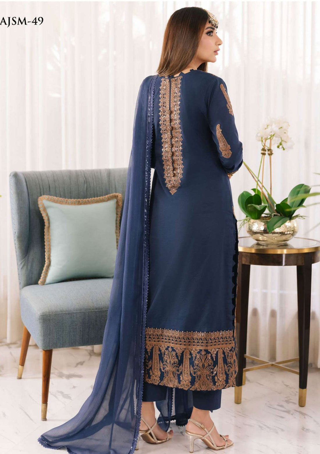 Summer Collection - Asim Jofa - Noorie - AJSM#49 - Official Asim Jofa - Agha Fabrics UK