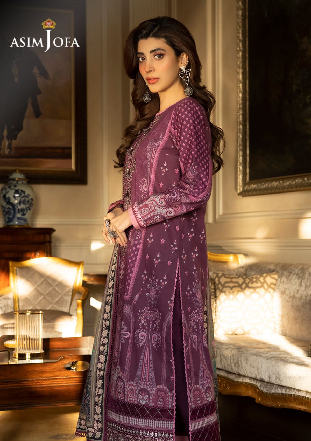 Lawn Collection - Asim Jofa - Rania - Edition Two - AJS#28 - Official Asim Jofa - Agha Fabrics UK