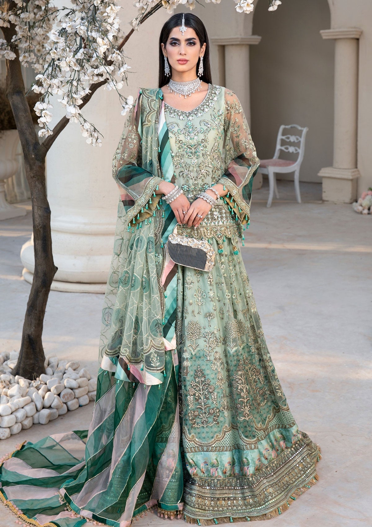 Formal Collection  - Rubaaiyat - Handwork Wedding 23 - Dahlia - D#05