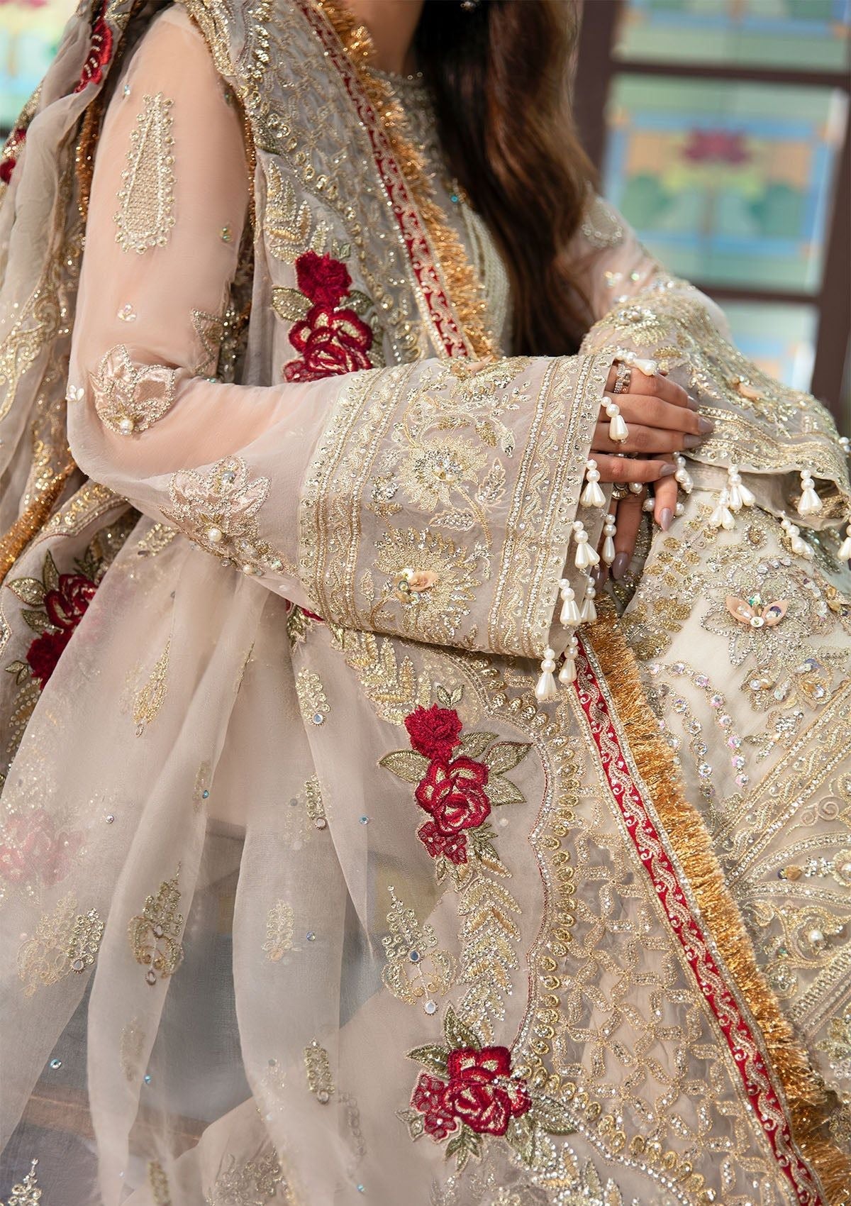 Formal Collection - Nureh - Jhoomro - NL#51 - FASANA - Official Nureh - Agha Fabrics UK