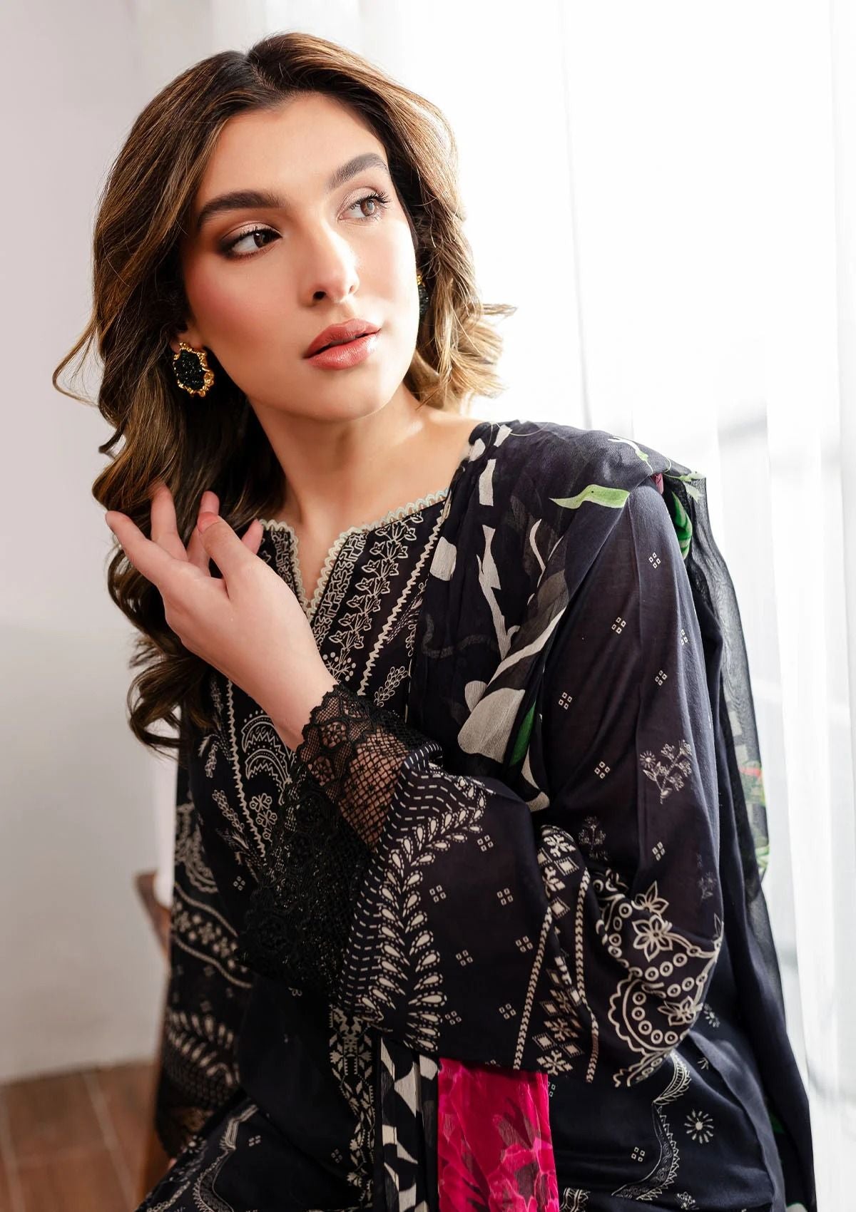 Lawn Collection - Nureh - Signature Prints - SP24#99