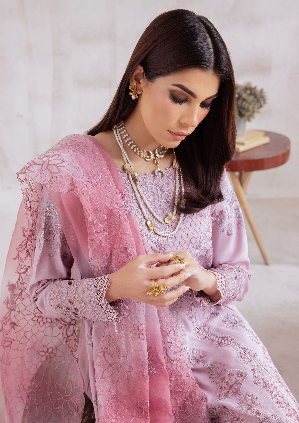 Winter Collection - Nureh - Exclusive - Karandi - NE#39 - Official Nureh - Agha Fabrics UK