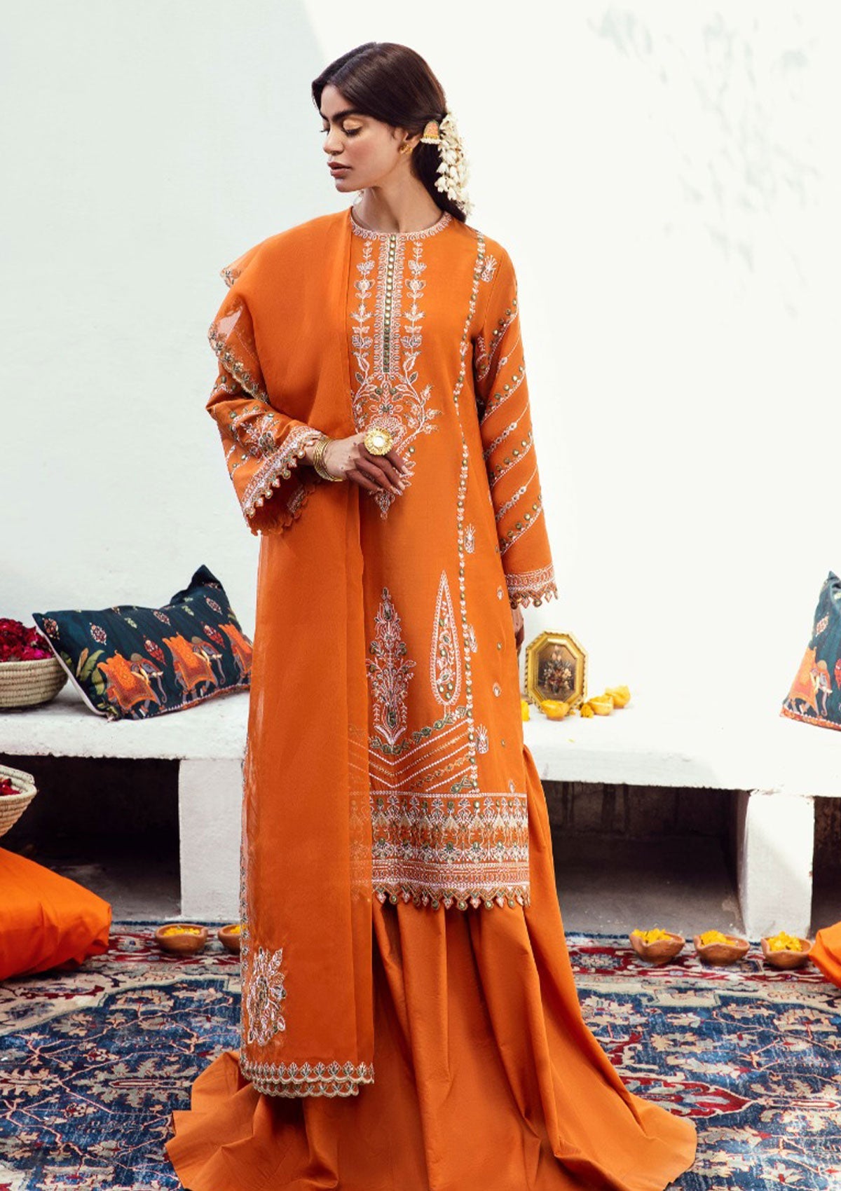 Lawn Collection - Ayzel  - Raqs Festive - AR#1 | Ulfat