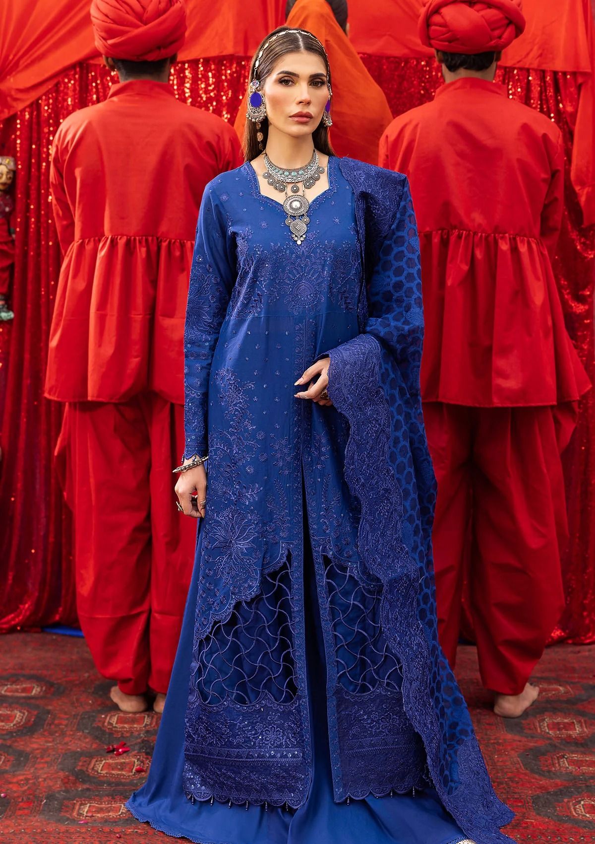 Lawn Collection - Nureh - Mela - NDS - 101 - Official Nureh - Agha Fabrics UK