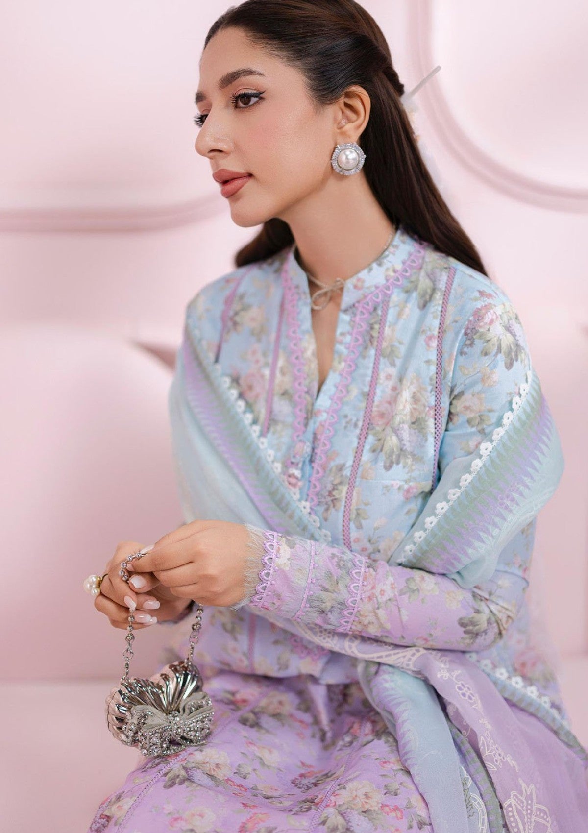 Lawn - Qalamkar - Q Prints 25 - Vol II - QLM#08-B