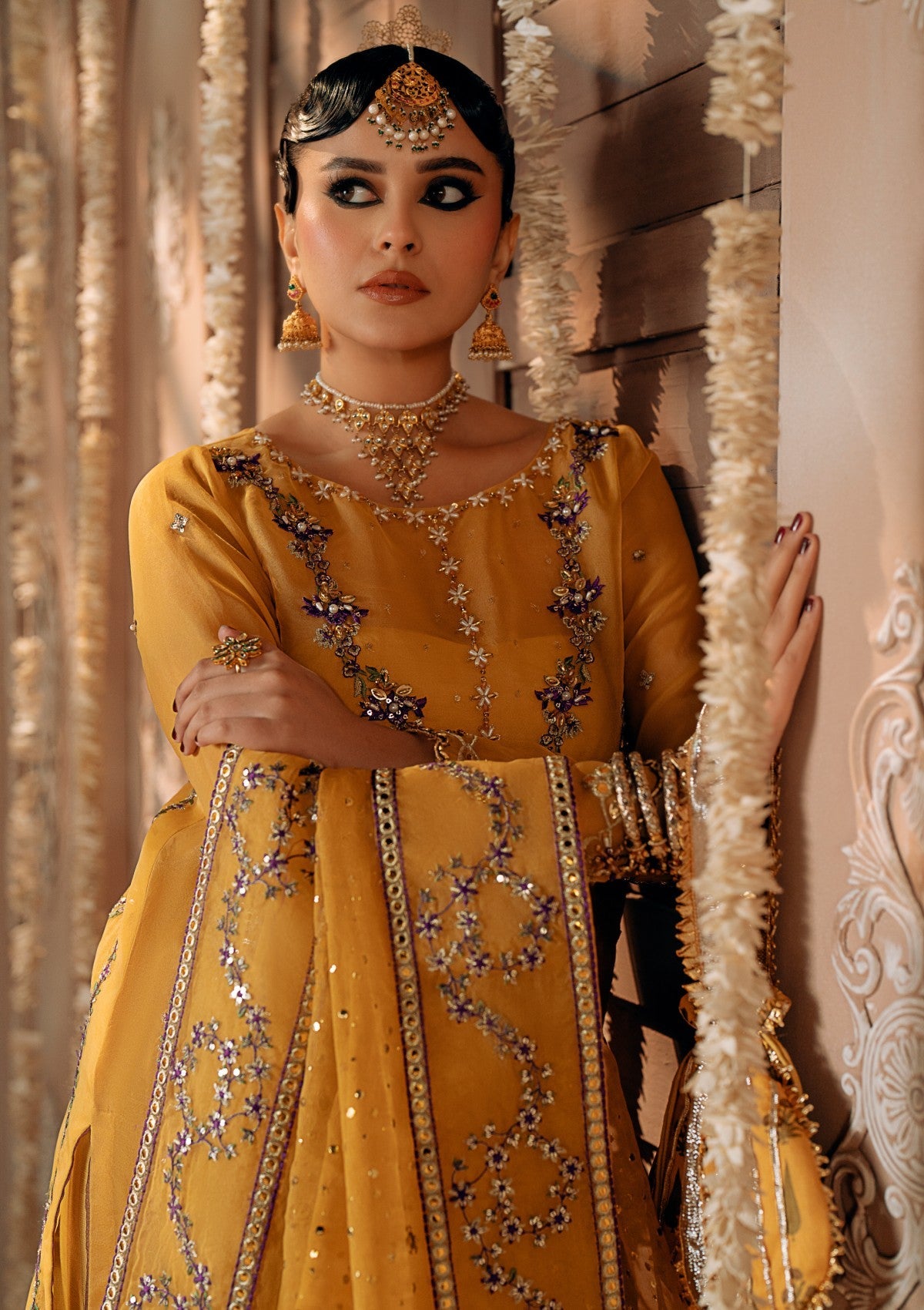 Pret - Fozia Khalid - Chamakh Dhamakh - Wedding Festivity - Mayun