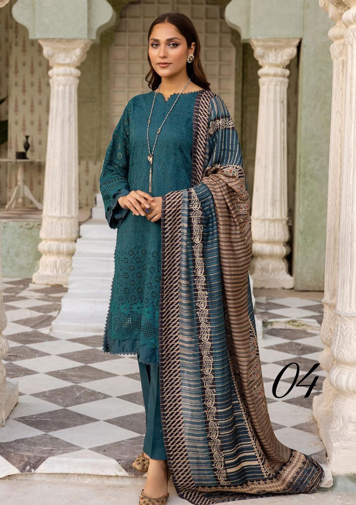 Winter Collection - Mahee's - Chikankari - Viscose - MSV#04