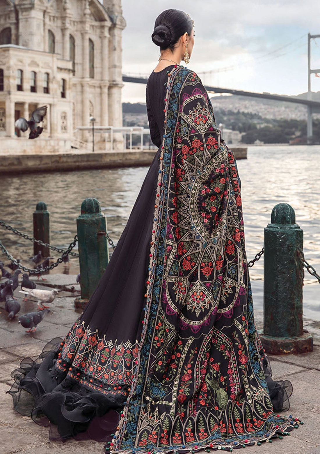 Winter Collection - Maria B - Unstitched - Linen - MBL23#01