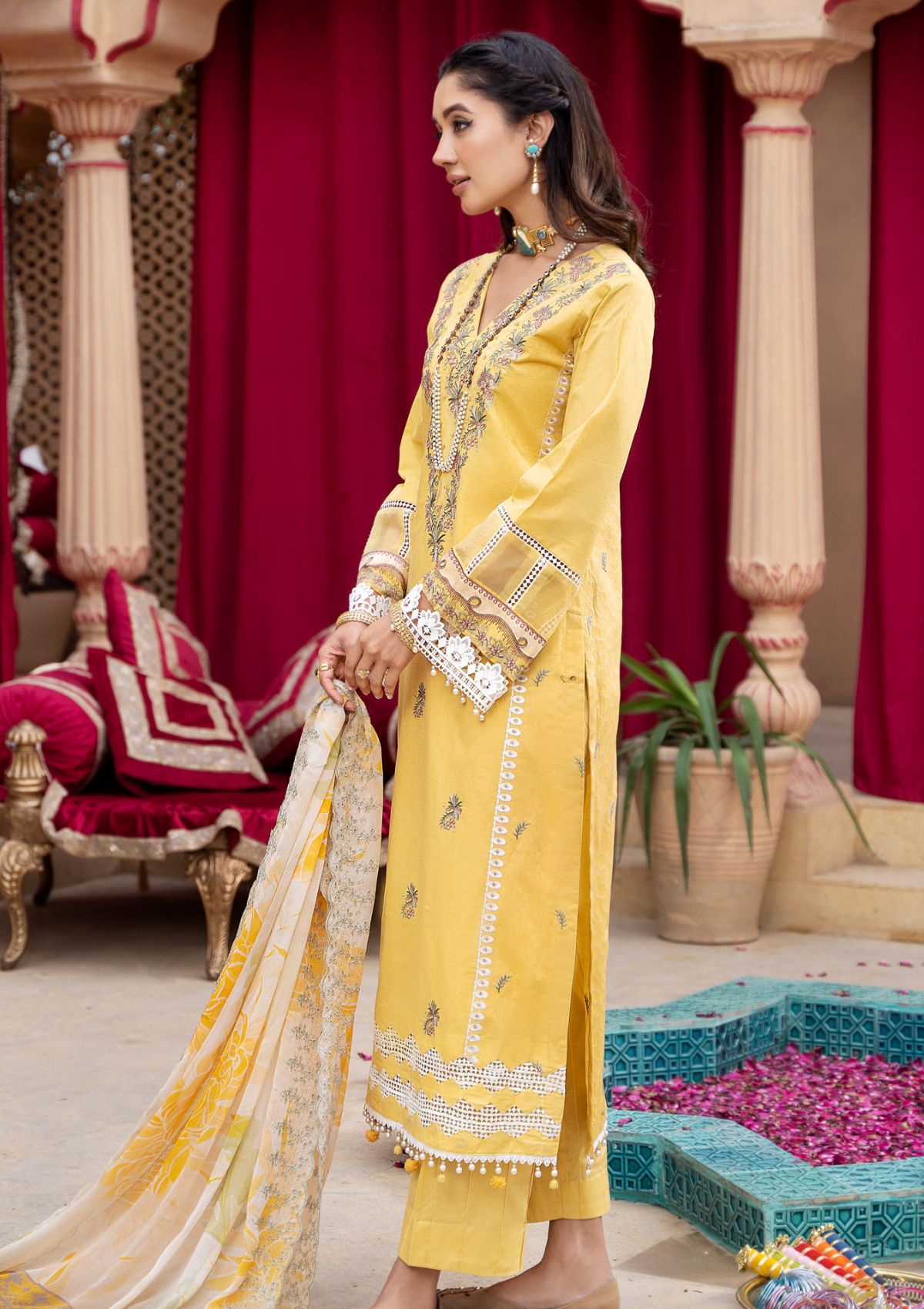 Lawn Collection - Al Zohaib - Sunshine Bloom - Eid Edition - D#6