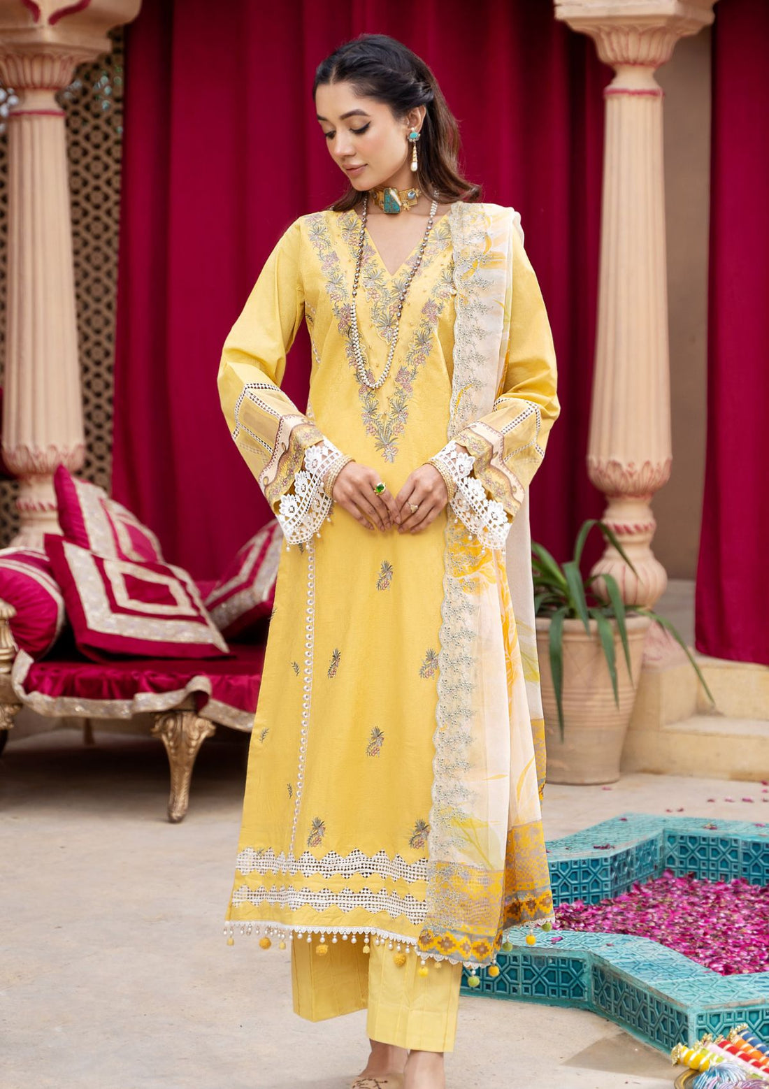 Lawn Collection - Al Zohaib - Sunshine Bloom - Eid Edition - D#6