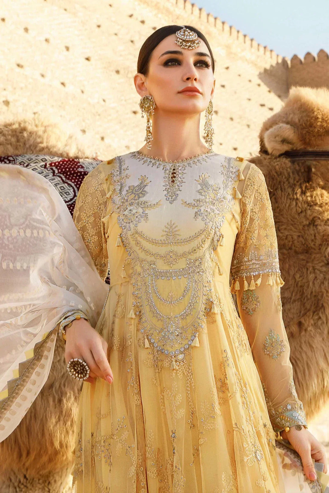 Maria B | Luxury Lawn | D-2305-A -  Maria B Luxury -  Agha Fabrics