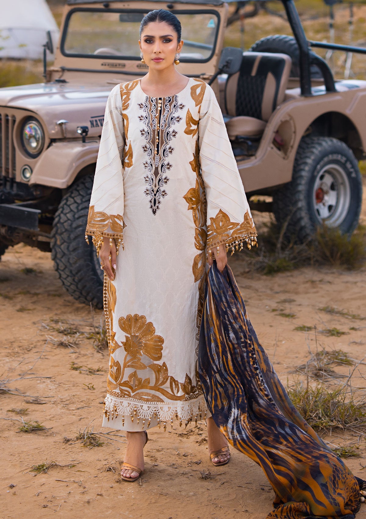 Lawn Collection - Al Zohaib - Mahiymaan - Eid Edit - ALM24#05 - Safri Splendour