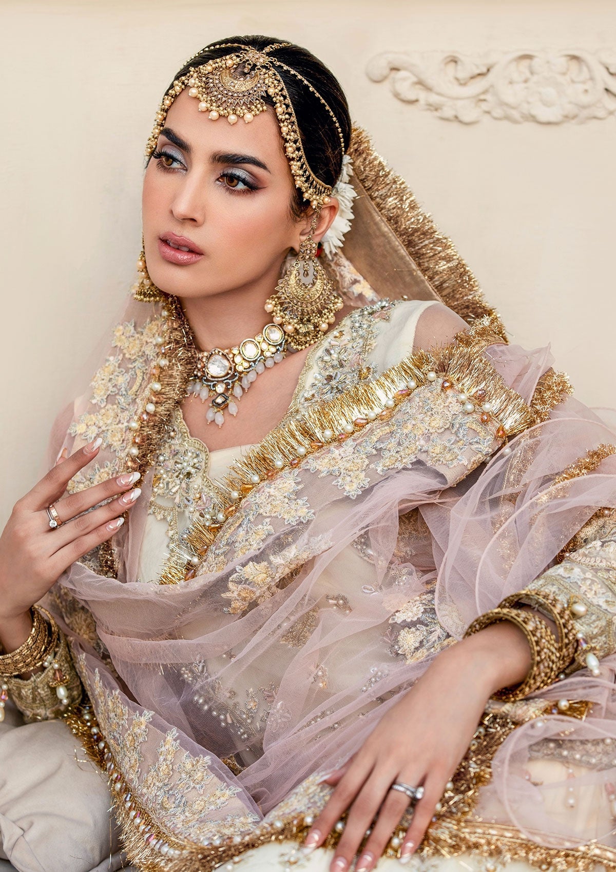 Formal Collection  - Rubaaiyat - Handwork Wedding 23 - Daisy - D#04