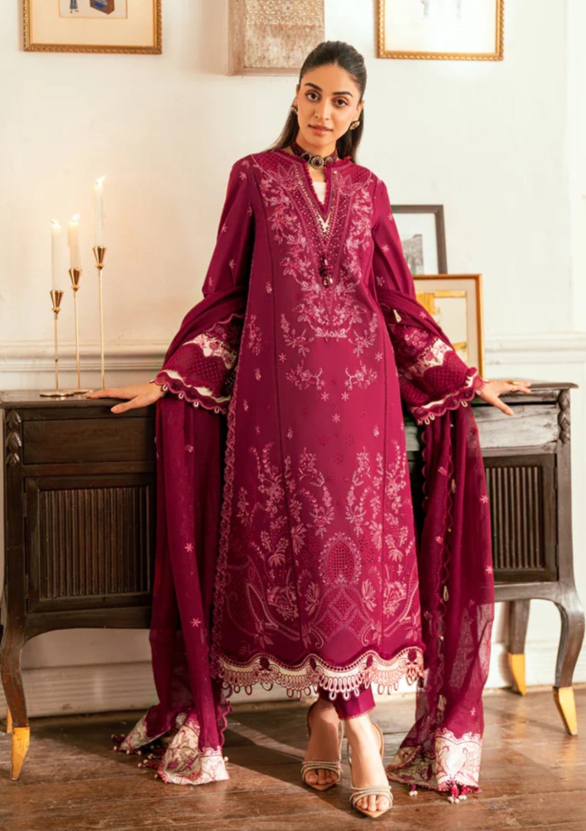 Lawn - Qalamkar - Luxury - Eid Edit 25 - SB#02 - Sameen