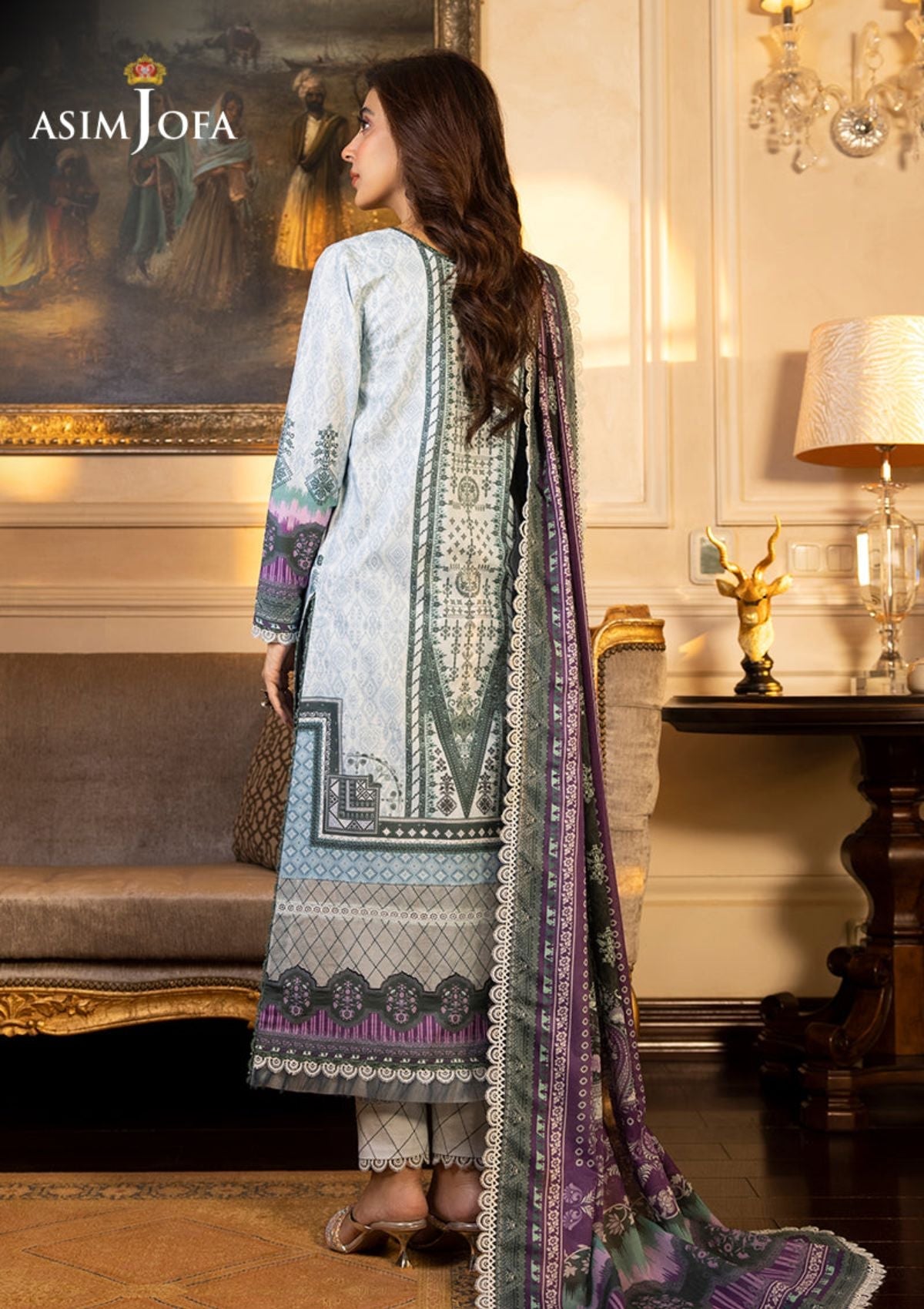 Lawn Collection - Asim Jofa - Rania - Edition Two - AJS#32 - Official Asim Jofa - Agha Fabrics UK