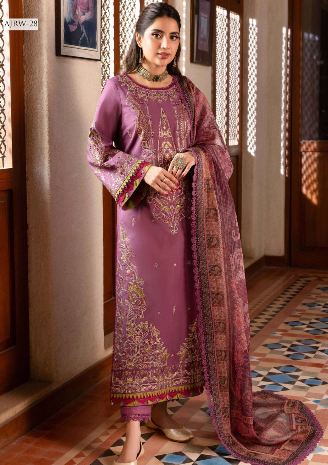 Winter Collection - Asim Jofa - Rania - Pre Winter - AJRW - 28 - Official Asim Jofa - Agha Fabrics UK