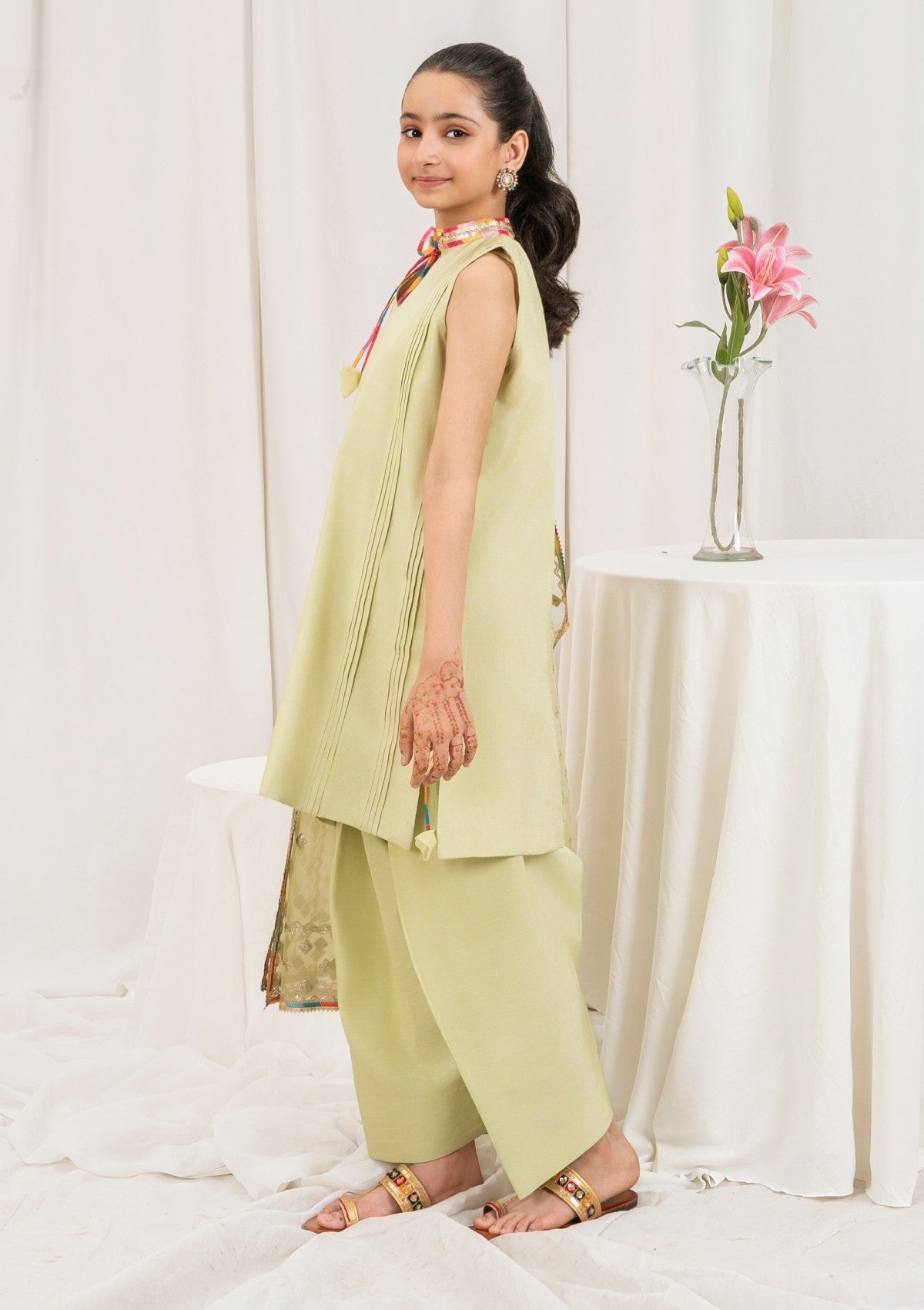 Kids - Fozia Khalid - Silkspire 25 - Vol II - PISTACHIO