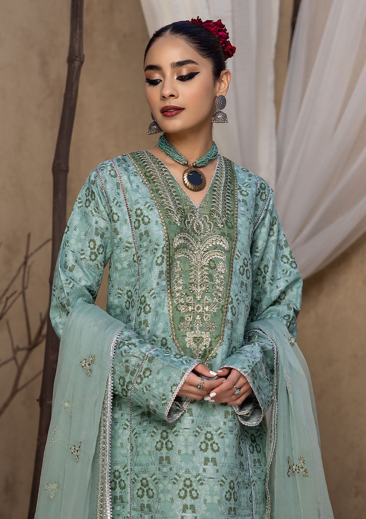 Lawn Collection - Humdum - Ishq - Jacquard - IS#05